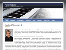 Tablet Screenshot of musikschule-waeldin.de